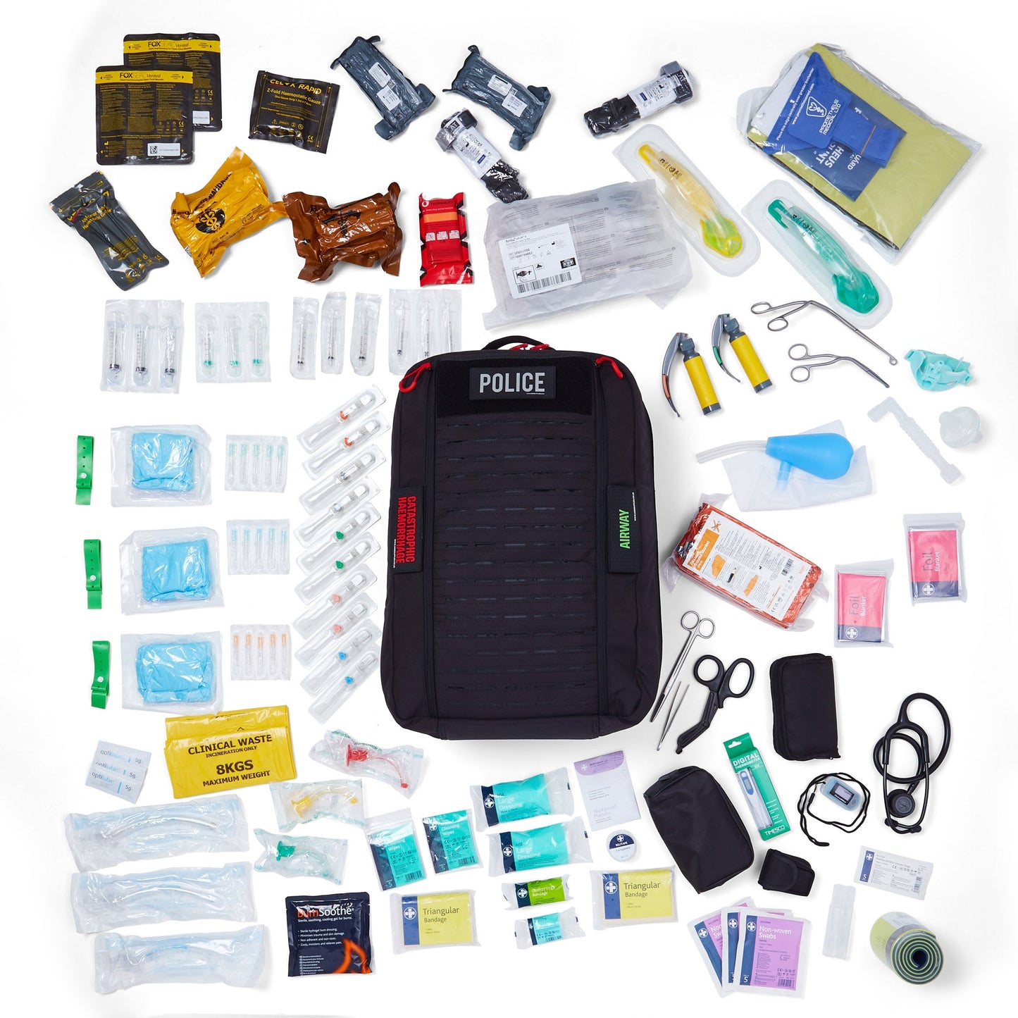 Police Medic Response Bag - Apex Medical & Rescue