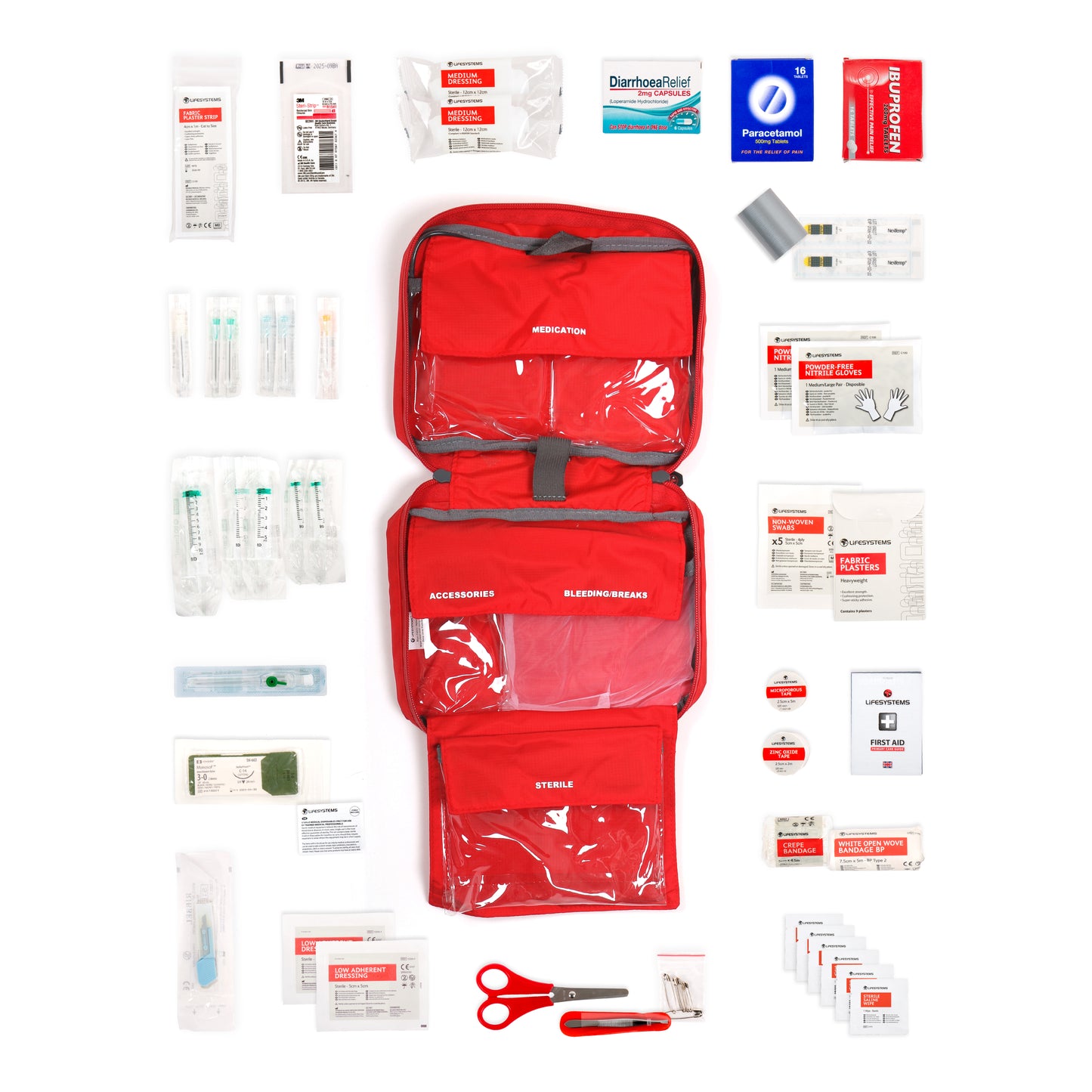 Solo Traveller First Aid Kit