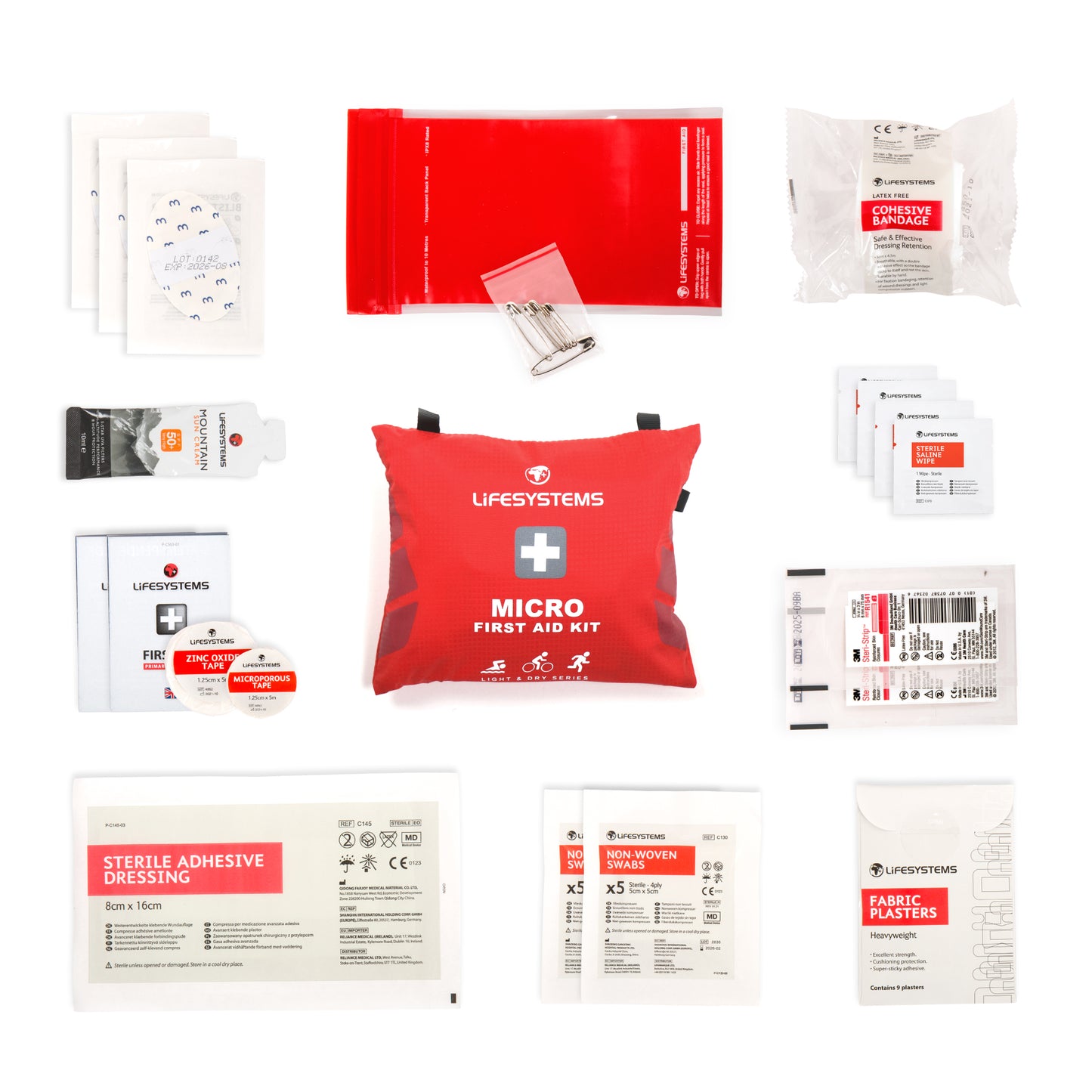 Light & Dry Micro First Aid Kit