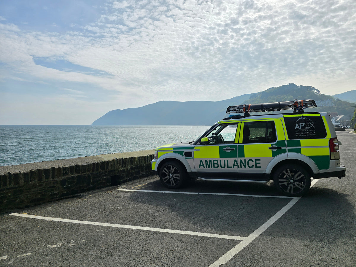 Water rescue with medical cover