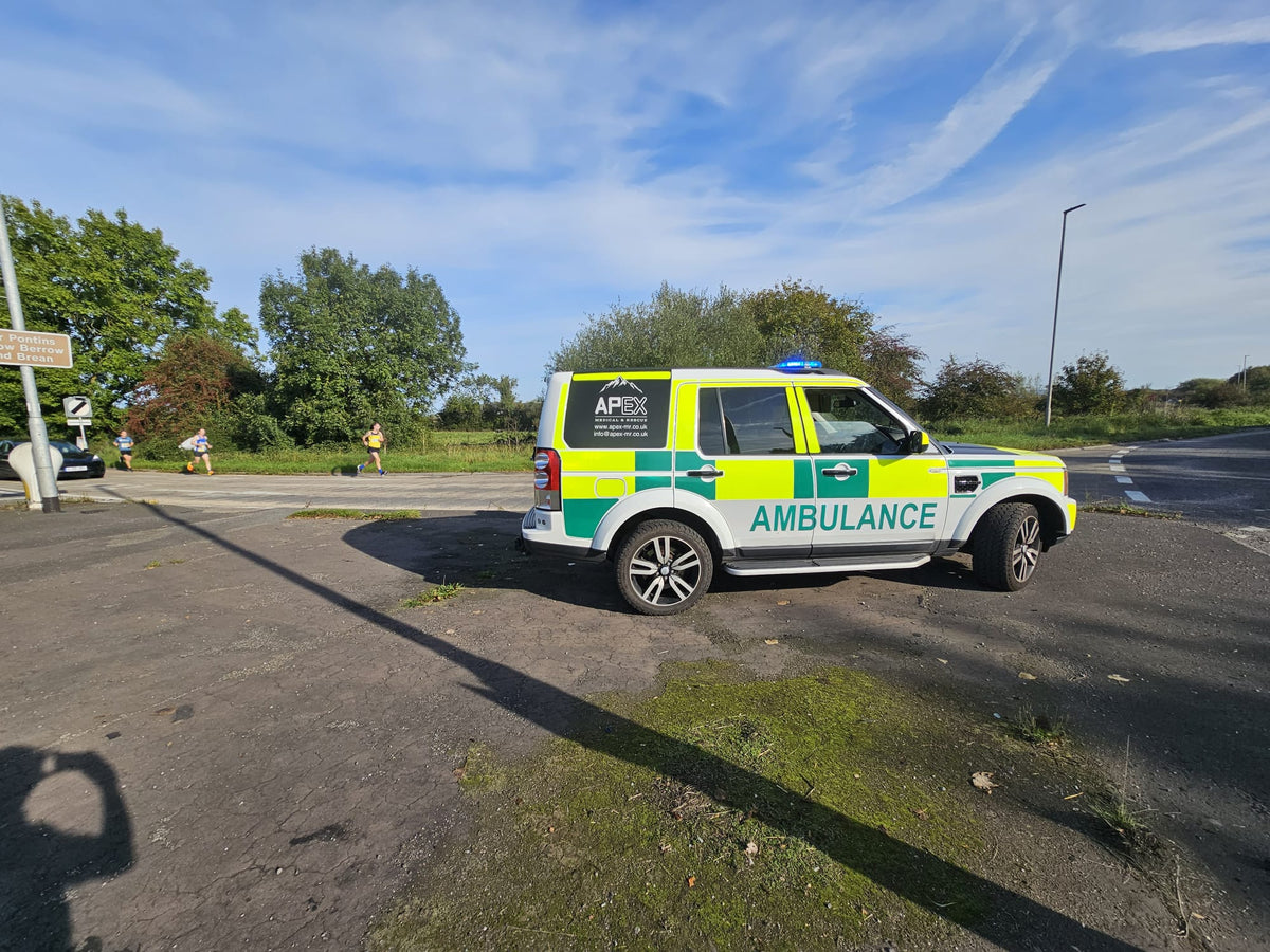 Regulated, fully kitted ambulances