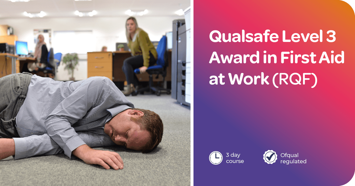 Group booking - Qualsafe Level 3 Award in First Aid at Work (RQF) - Apex Medical & Rescue