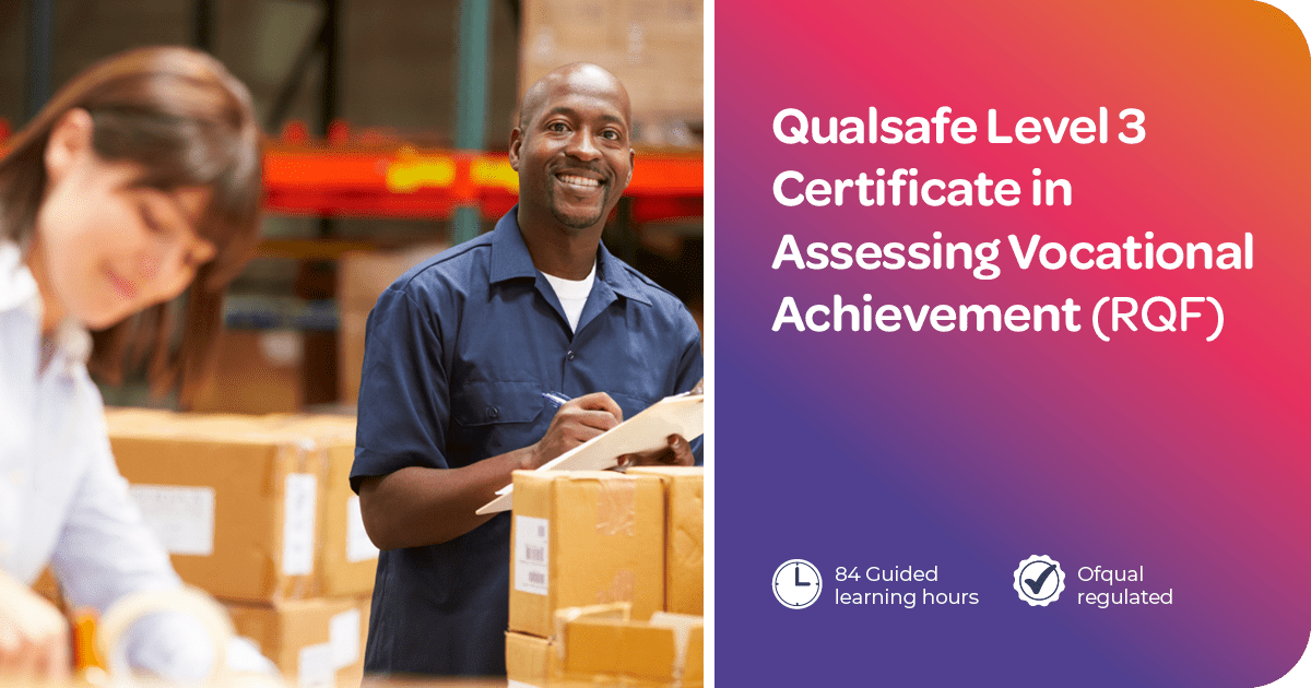 Level 3 Certificate in Assessing Vocational Achievement (RQF) - Apex Medical & Rescue