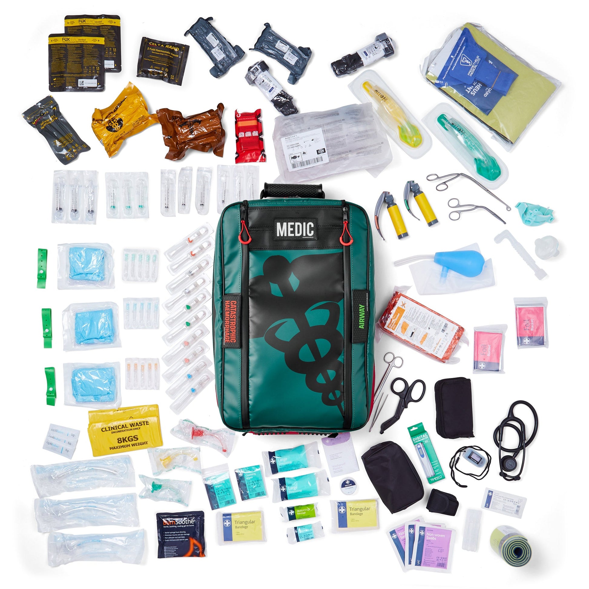Paramedic Response Bag – Wipeable - Apex Medical & Rescue
