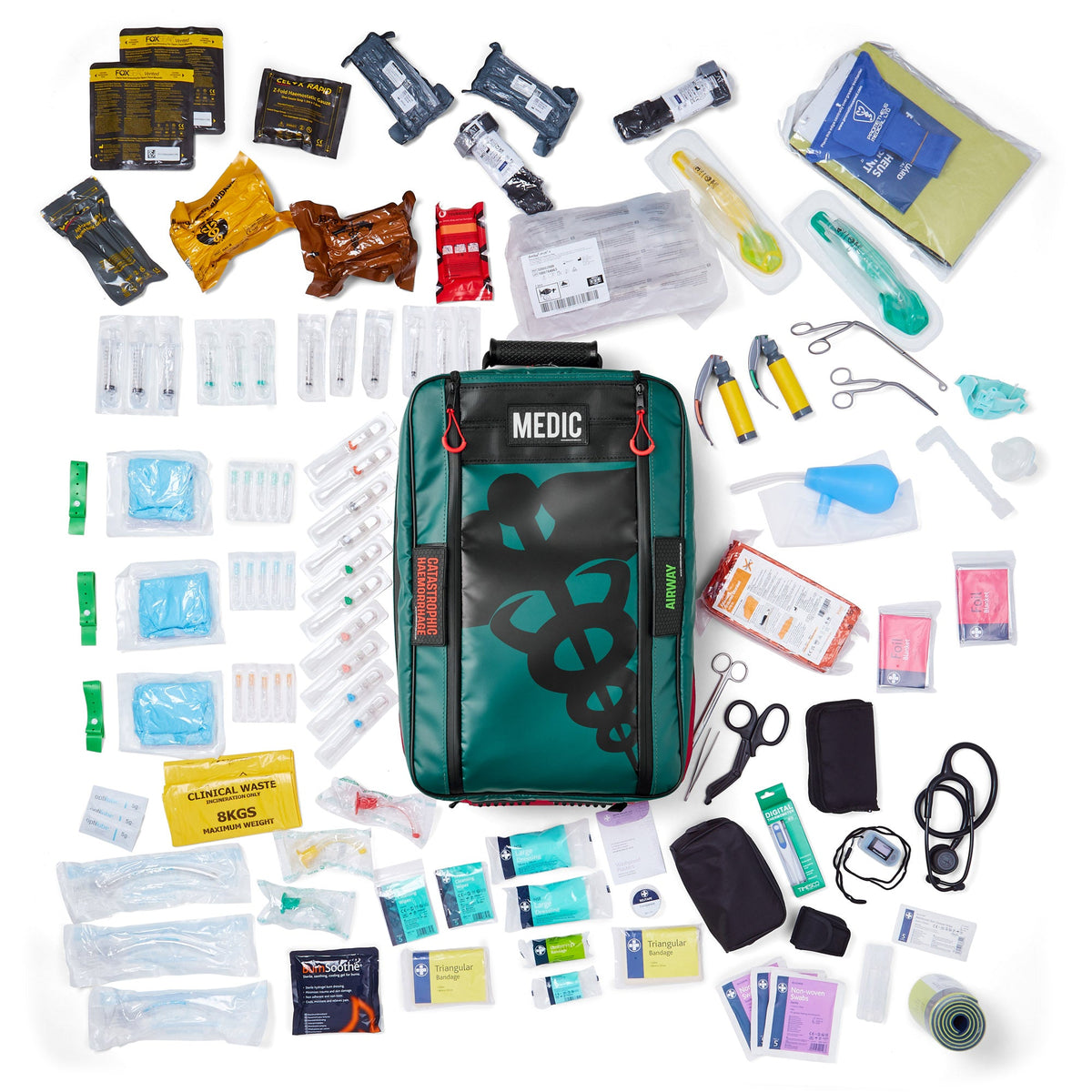 Paramedic Response Bag – Wipeable - Apex Medical & Rescue